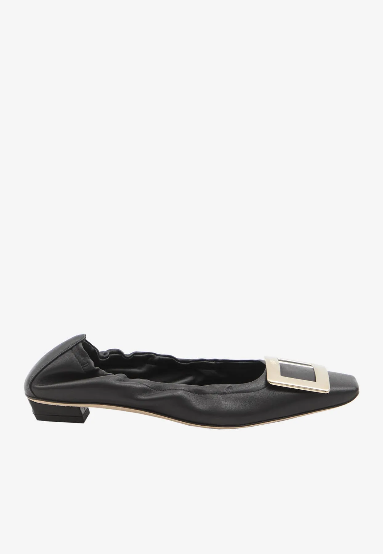 Belle Vivier Leather Ballet Flats