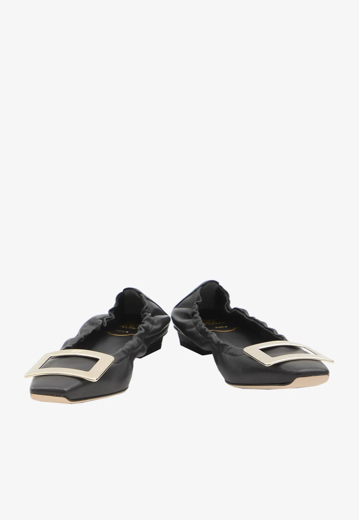 Belle Vivier Leather Ballet Flats