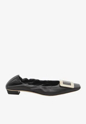 Belle Vivier Leather Ballet Flats