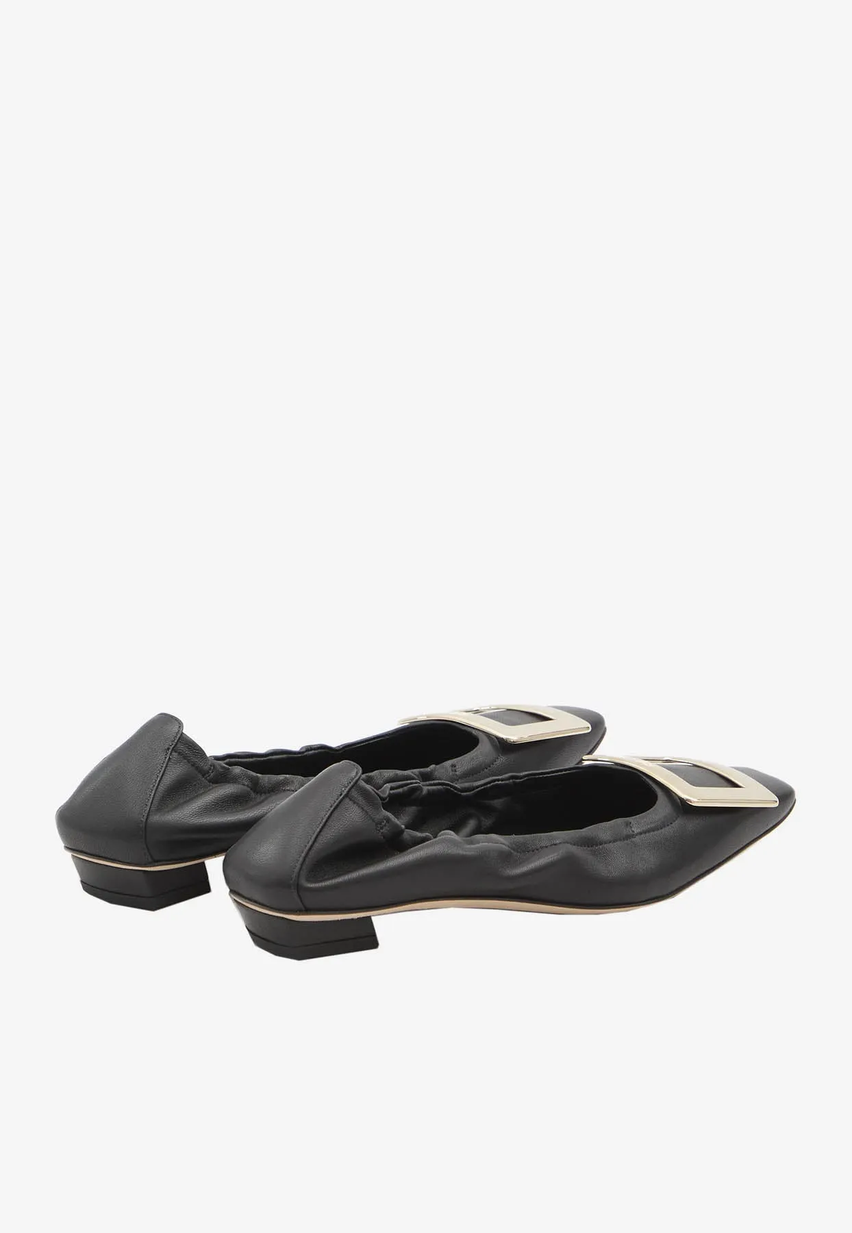 Belle Vivier Leather Ballet Flats