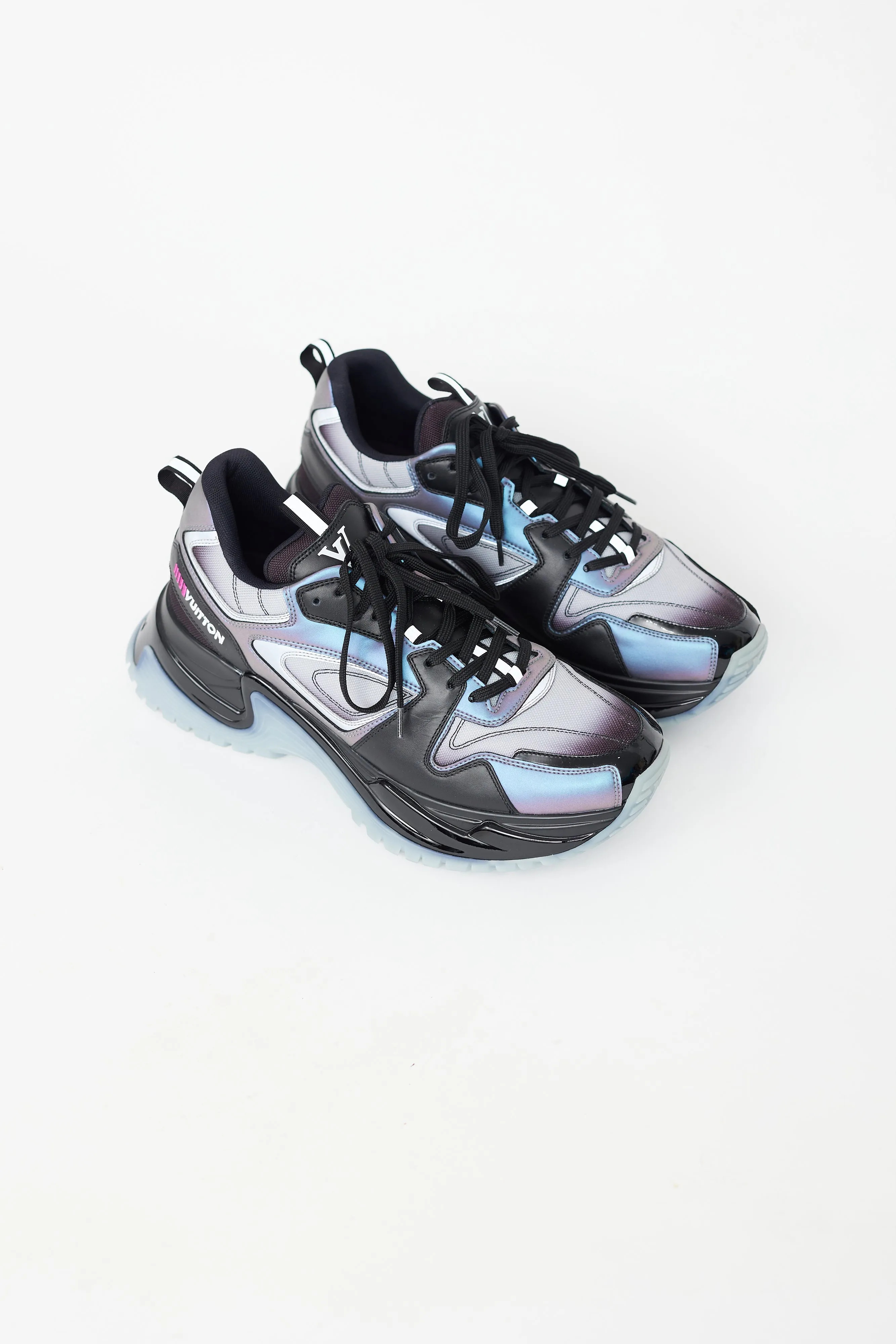 Black & Blue Run Away Pulse Sneaker