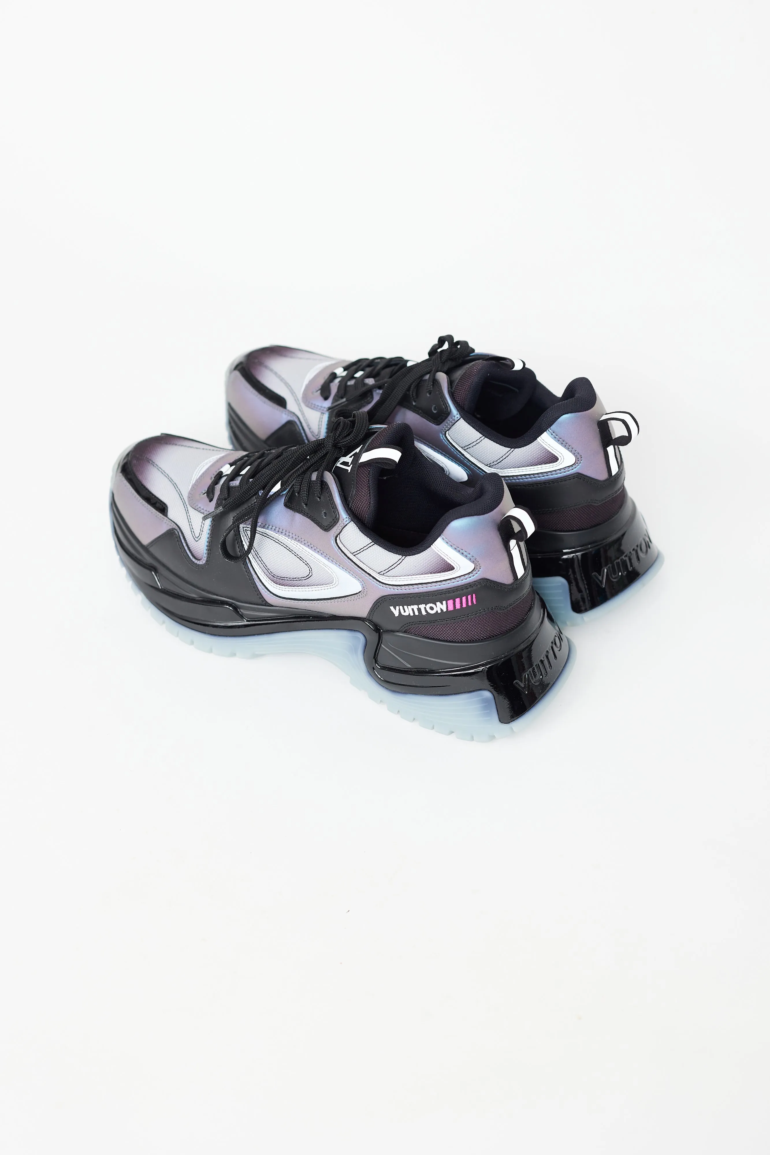 Black & Blue Run Away Pulse Sneaker