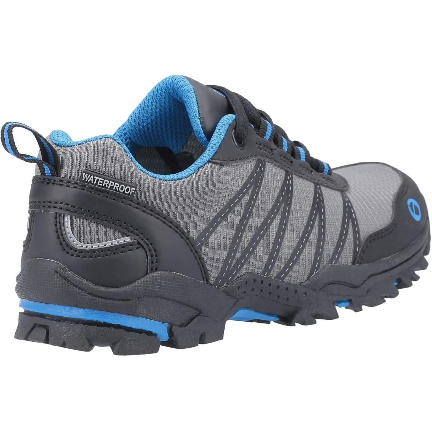 Cotswold Littledean Blue Unisex Textile Childrens Hikers