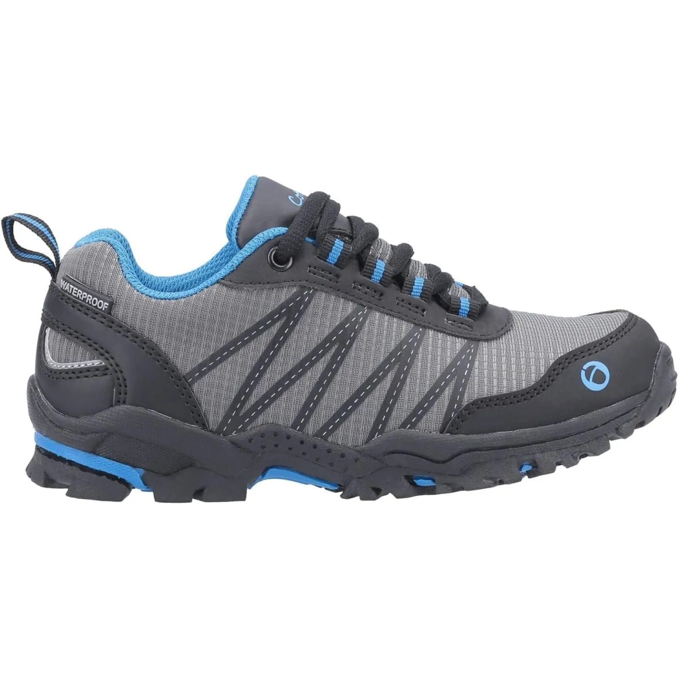 Cotswold Littledean Blue Unisex Textile Childrens Hikers