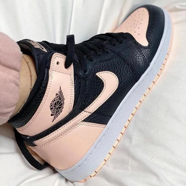 Custom Air Jordan 1 Crimson Tint Sneakers
