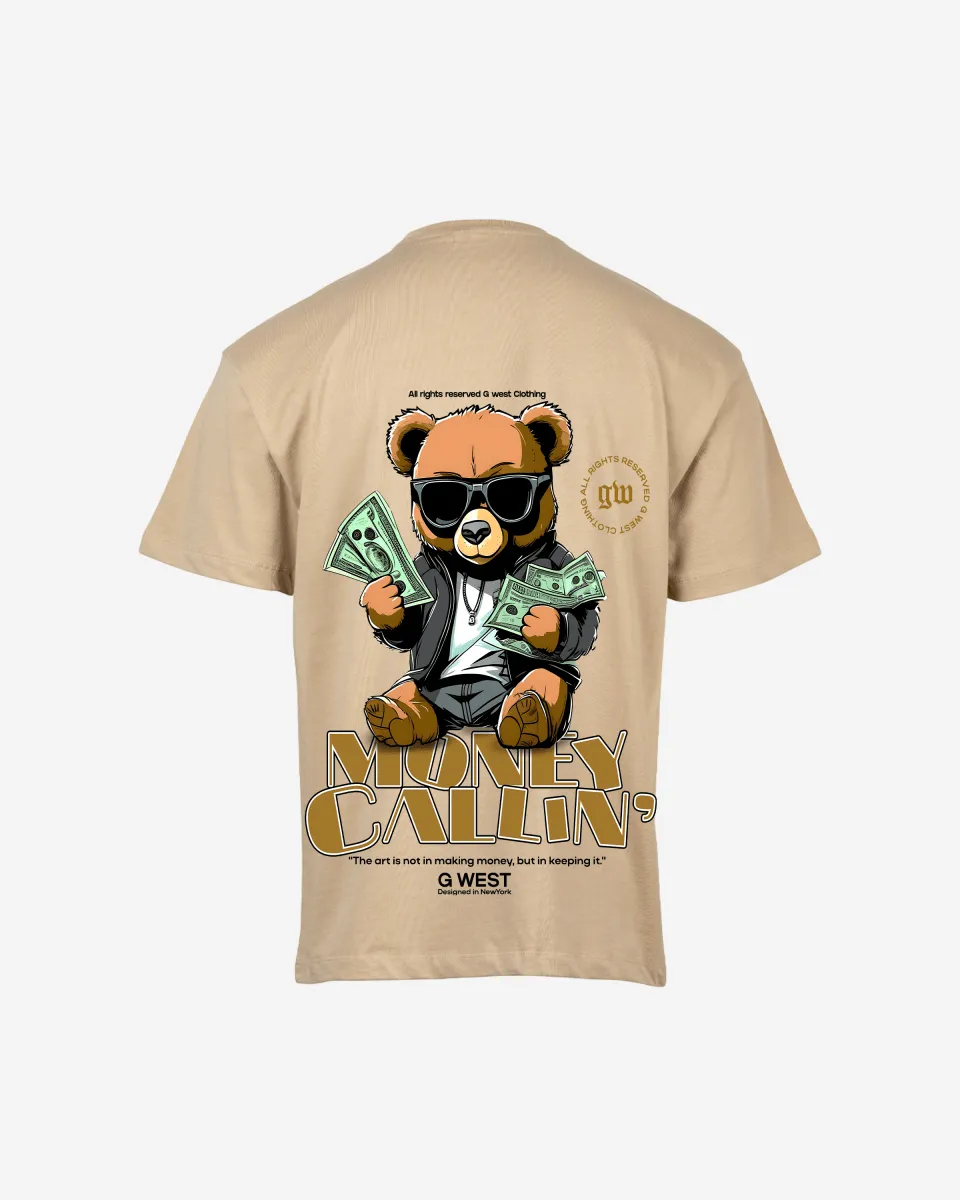G West Oversized Money Calling T Shirt