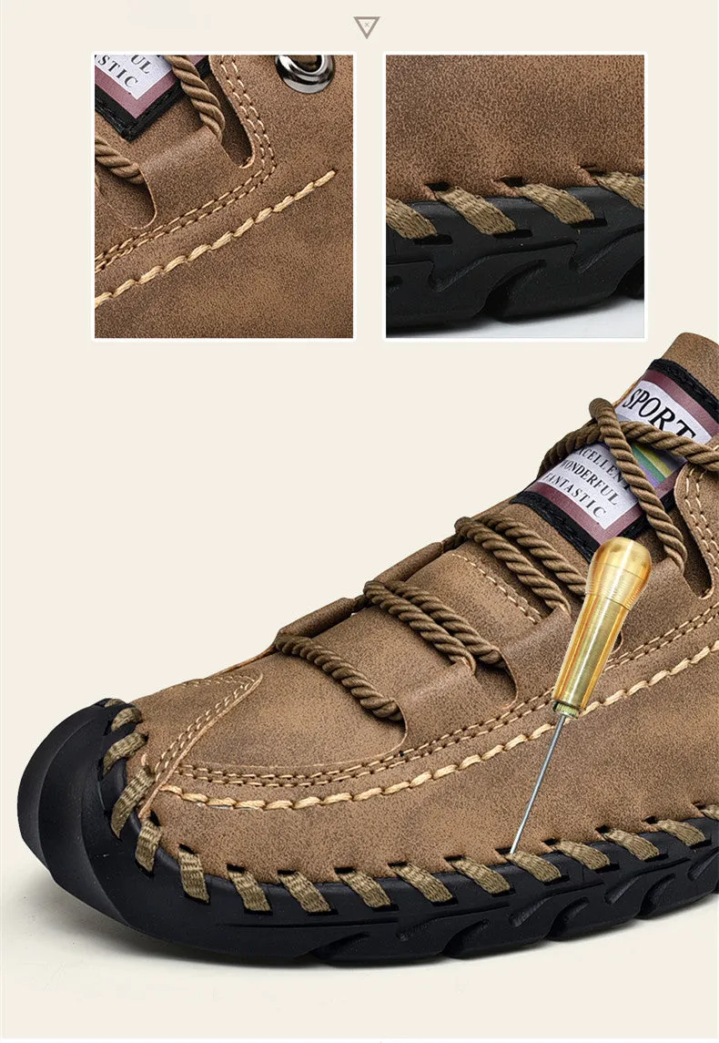Men's Casual Breathable Leather Moccasins