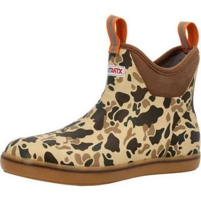 Men's XTRATUF Duck Camo Ankle Deck Boot XMABDCAM