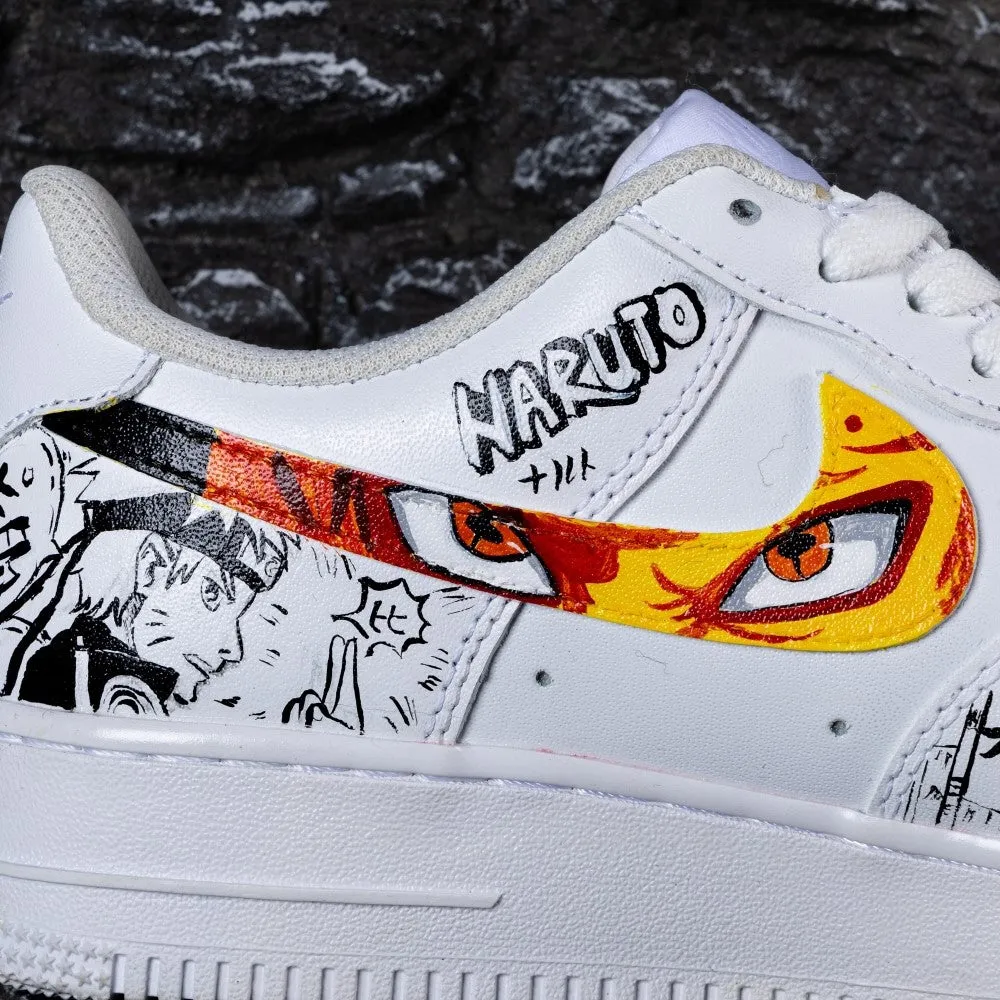 Naruto and Kurama Custom Air Force 1