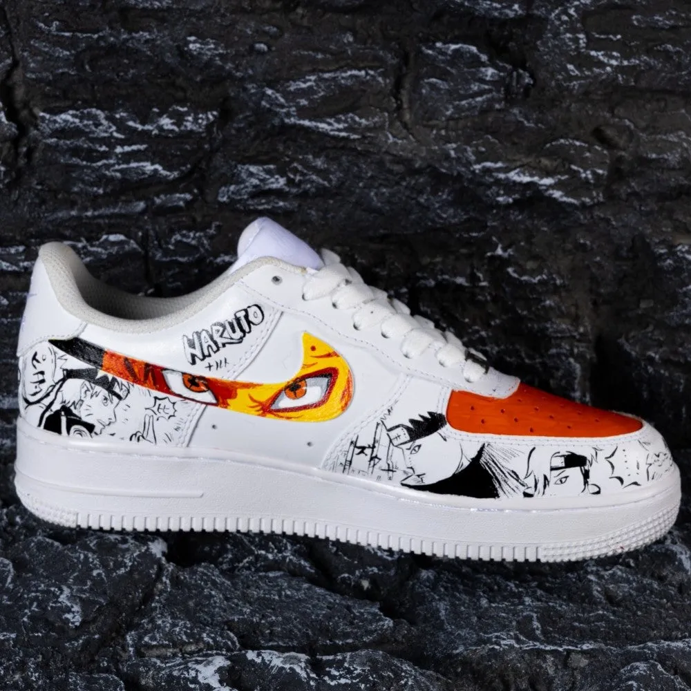 Naruto and Kurama Custom Air Force 1
