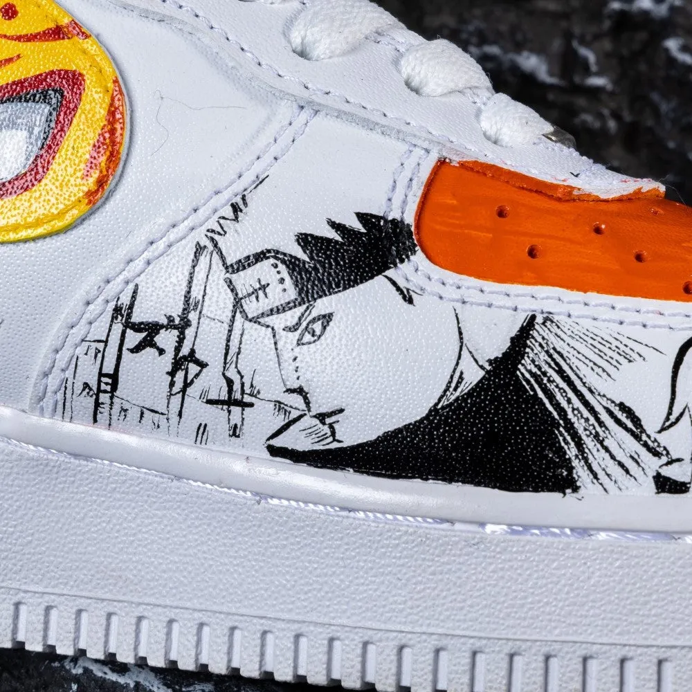 Naruto and Kurama Custom Air Force 1
