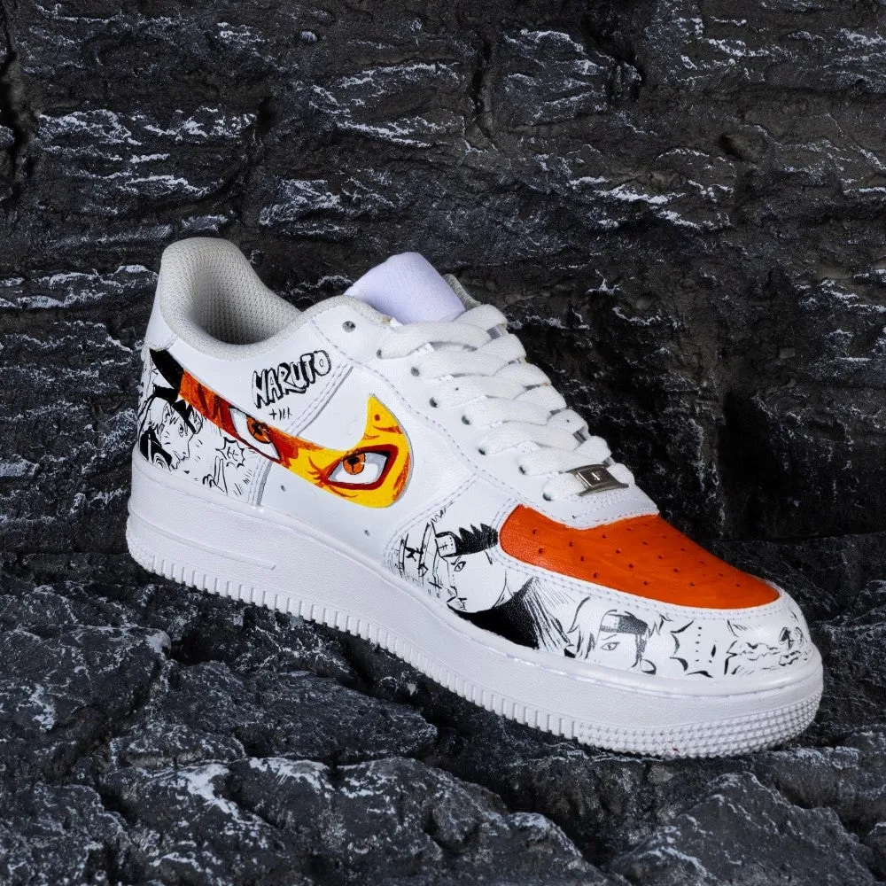 Naruto and Kurama Custom Air Force 1