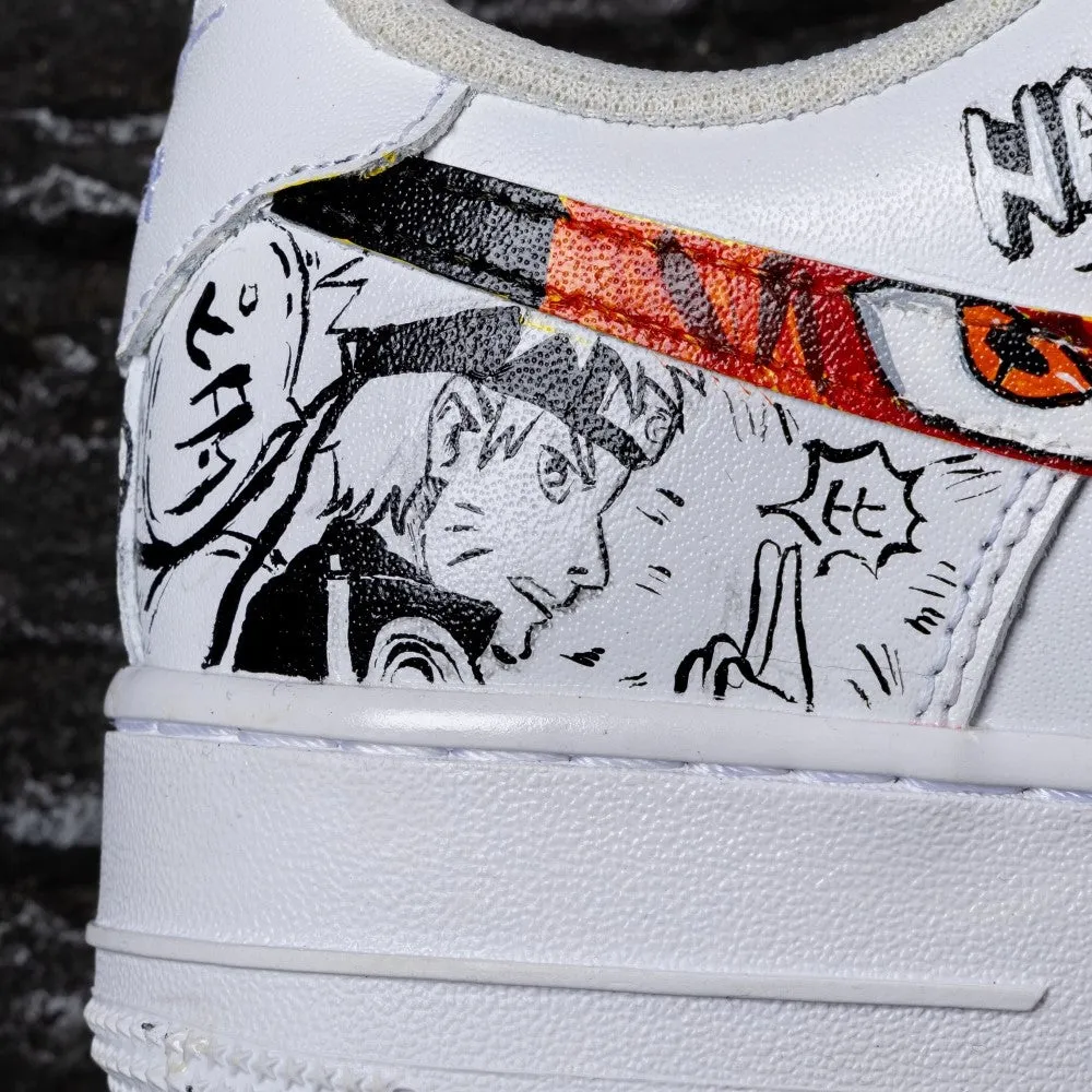 Naruto and Kurama Custom Air Force 1