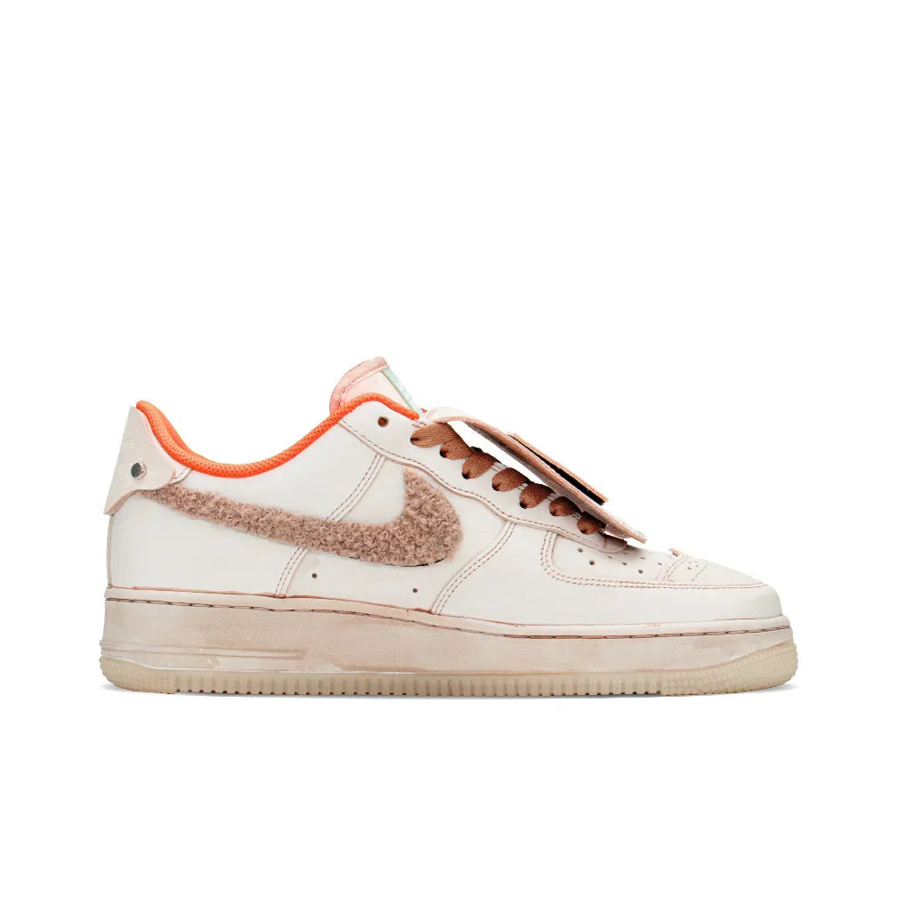 Orange Beige Christmas Xmas Gift Sneakers Custom Air Force 1