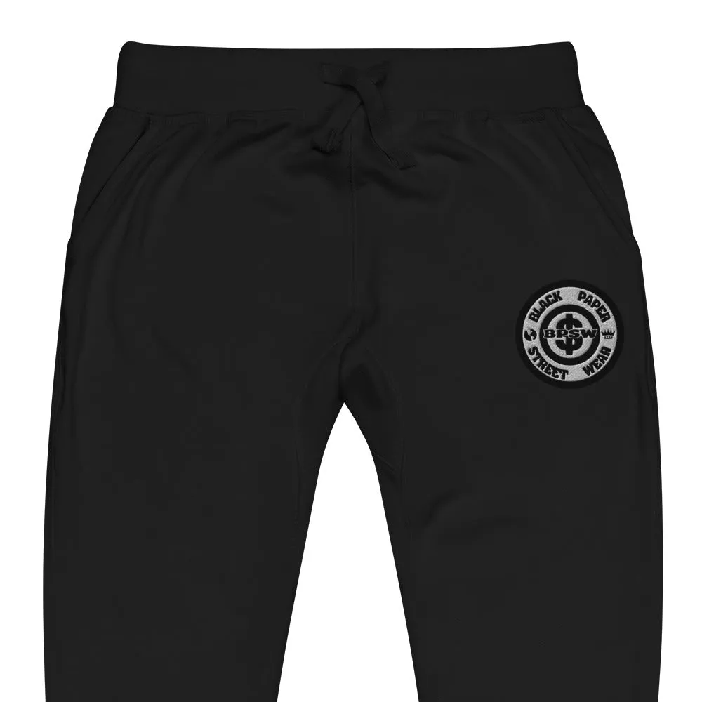 Sweatsuit Sweatpants - Embroidered Circle Logo(CUT SMALL)