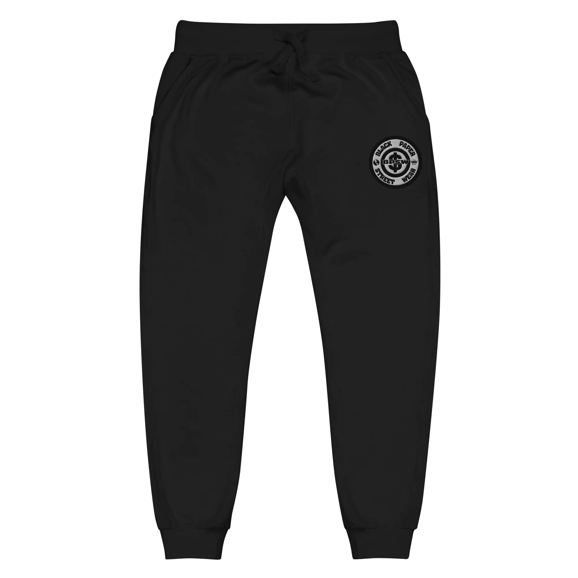 Sweatsuit Sweatpants - Embroidered Circle Logo(CUT SMALL)