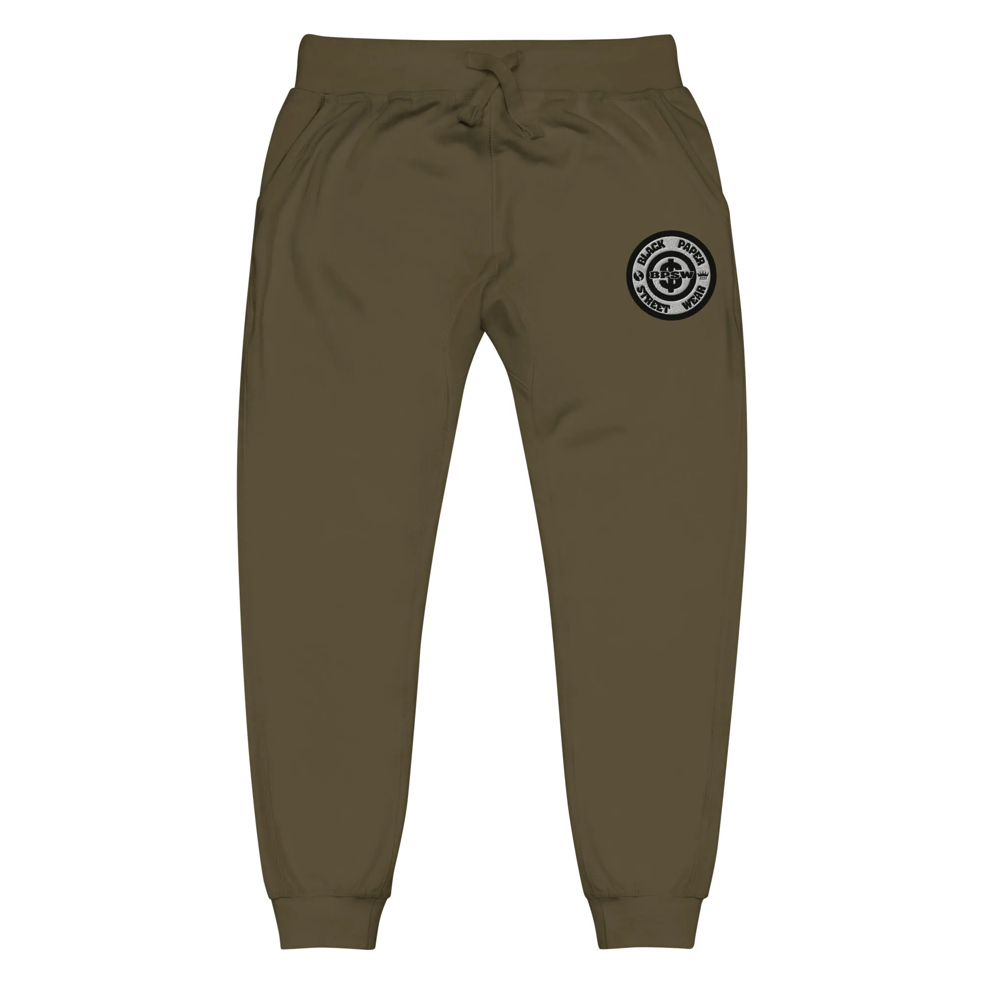 Sweatsuit Sweatpants - Embroidered Circle Logo(CUT SMALL)