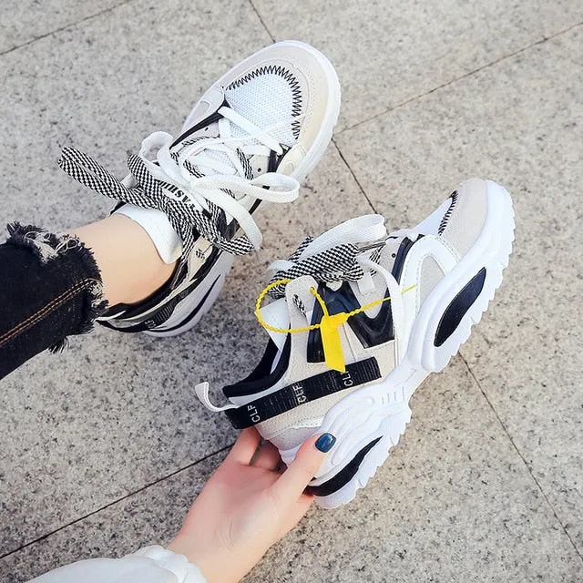 Women Sneakers Running Sports Shoes Woman Platform Shoes Zapatos De Mujer Feminino Teacher Sneakers Trainers Women Baskets Femme