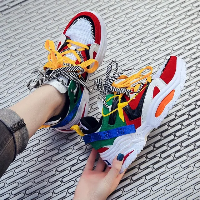 Women Sneakers Running Sports Shoes Woman Platform Shoes Zapatos De Mujer Feminino Teacher Sneakers Trainers Women Baskets Femme