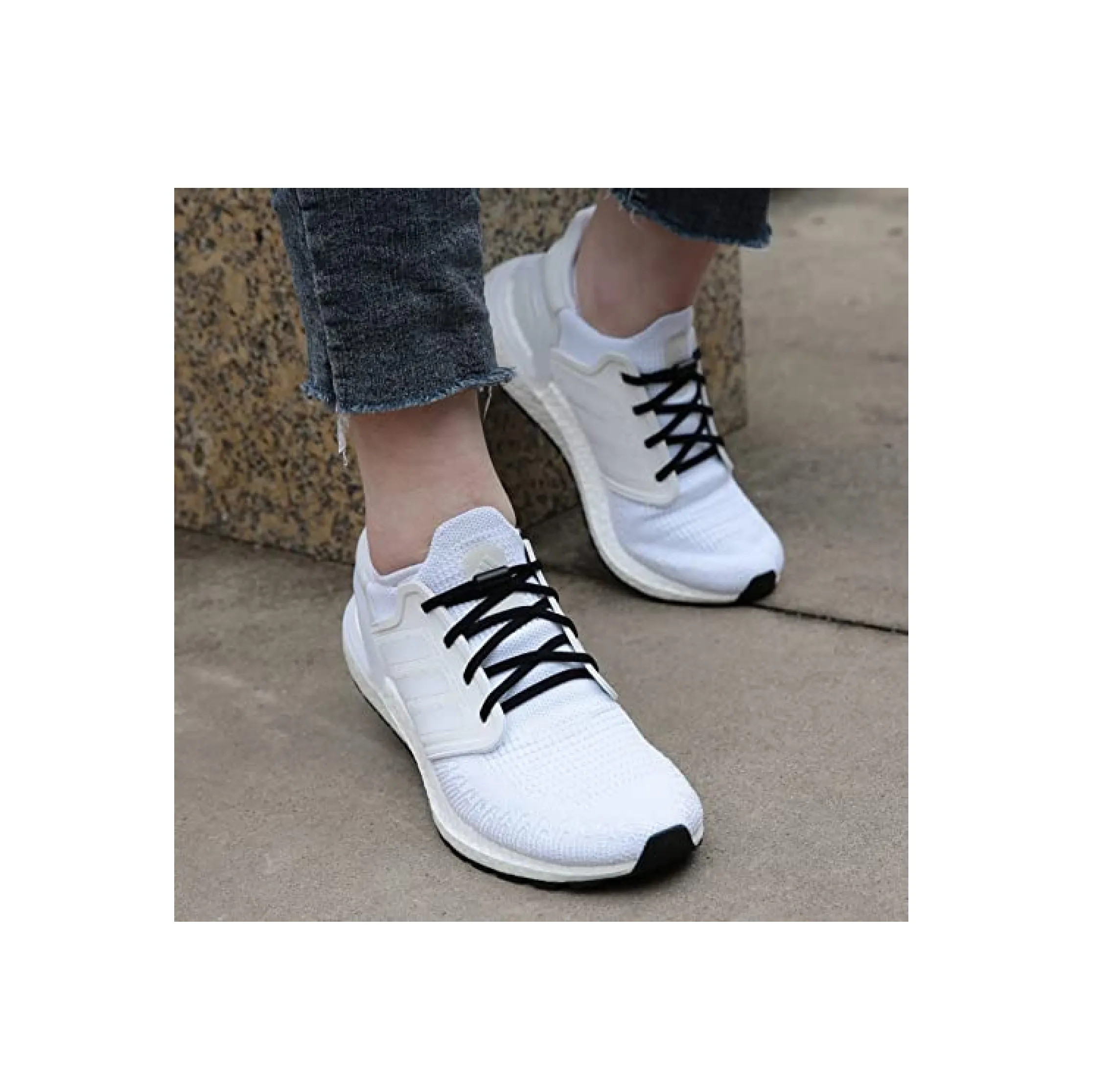 ZHENTOR Elastic No Tie Shoe laces for Adults Kids and Elderly, Elastic Shoelaces for Sneakers